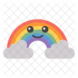 Rainbow Emoji Icon