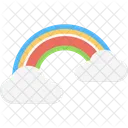Rainbow Majestic Clouds Icon