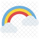 Rainbow Clouds Weather Icon