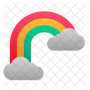 Rainbow Weather Spring Icon