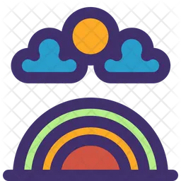 Rainbow  Icon