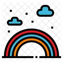 Rainbow Season Weather Icon