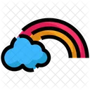 Spring Cloud Rainbow Icon
