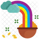 Rainbow Gold Pot Icon