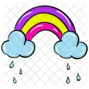 Rainbow Weather Rainbow Arch Icon