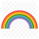 Rainbow Weather Forecast Icon