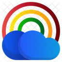 Rainbow Spring Cloud Icon