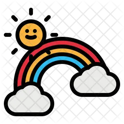 Rainbow  Icon