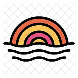 Rainbow  Icon