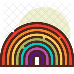 Rainbow  Icon