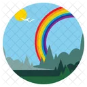 Rainbow Vibgyor Birds Icon
