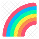 Rainbow Forecast Spring Icon