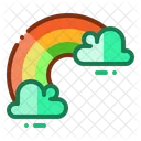 Rainbow Cloud Spectrum Icon