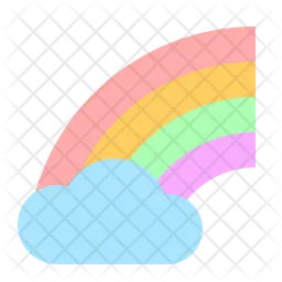 Rainbow  Icon