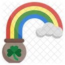 Rainbow Nature Atmospheric Icon