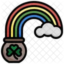 Rainbow Nature Atmospheric Icon