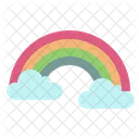 Rainbow Cloud Pride Icon