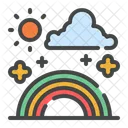 Sky Colorful Nature Icon