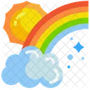 Rainbow Equality Nature Icon