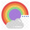 Rainbow Gay Weather Icon