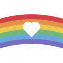 Rainbow Flag Pride Icône
