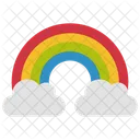 Rainbow Spring Weather Icon