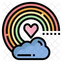 Rainbow Spectrum Love And Romance Icon