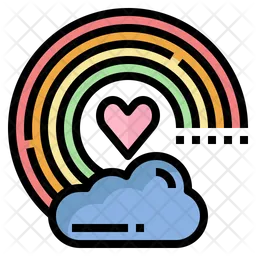 Rainbow  Icon