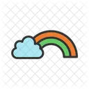 Rainbow Colors Nature Icon