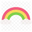 Rainbow Weather Forecast Icon