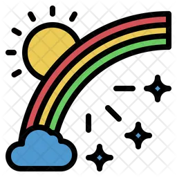 Rainbow  Icon