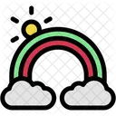 Rainbow Climate Weather Icon