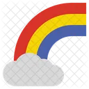 Rainbow Spectrum Meteorology Icon