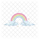Rainbow Cloud Cloud Weather Icon