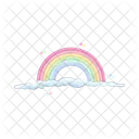 Rainbow Cloud Cloud Weather Icon