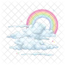Rainbow Cloud Cloud Weather Icon