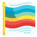 Rainbow Flag  Icon