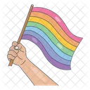 Pride Hand Drawn Icon Icon