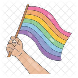 Rainbow flag  Icon