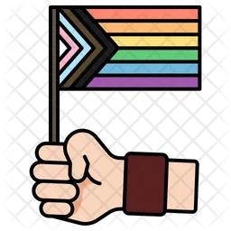 Rainbow flag  Icon