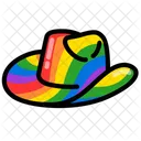 Rainbow Hat  Icon