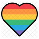Pride Rainbow Love Icon