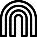 Rainbow Bridges Arches Icon