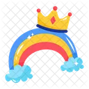 Colorful Rainbow Color Icon