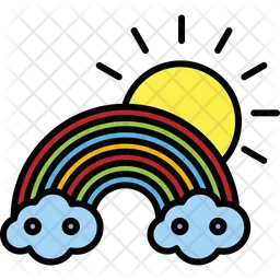 Rainbow  Icon