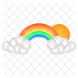 Rainbow  Icon