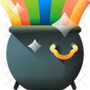 Rainbow Weather Cloud Icon
