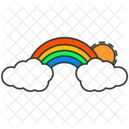 Rainbow  Icon