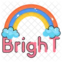 Rainbow Day Color Icon
