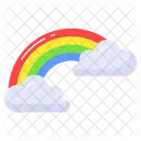 Rainbow Weather Climate Icon